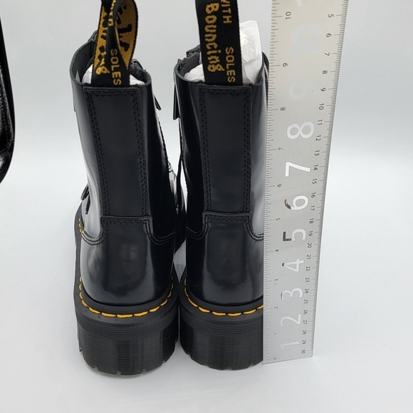 Dr. Martens Jadon Boots Alt Black Buttero NWT #2616 - Picture 4 of 16